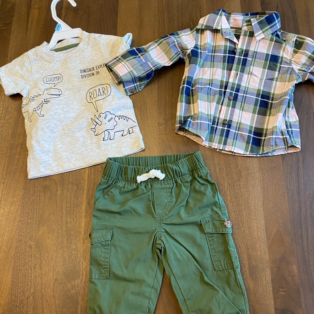 Carter’s 3-piece set; 6M; brand new